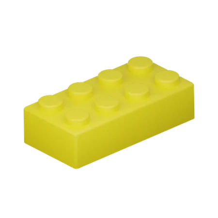 Brick 2 X 4 3 D Icon 3D Icon