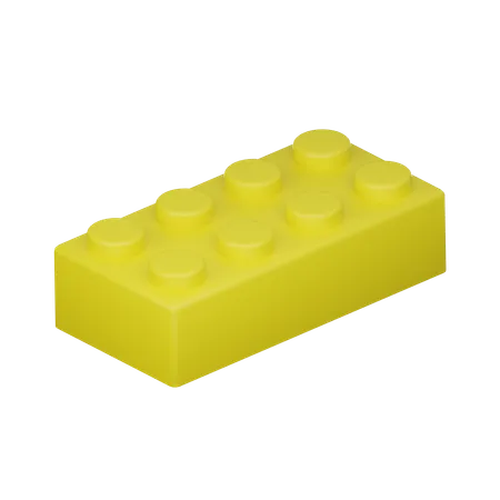 Brick 2x4  3D Icon