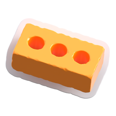 Brick  3D Icon