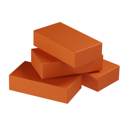 Brick  3D Icon