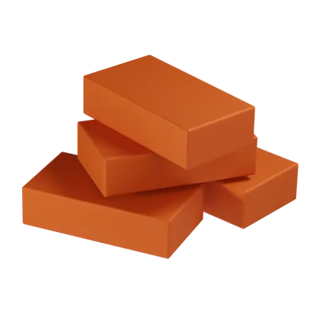 Brick  3D Icon