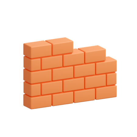 Brick  3D Icon