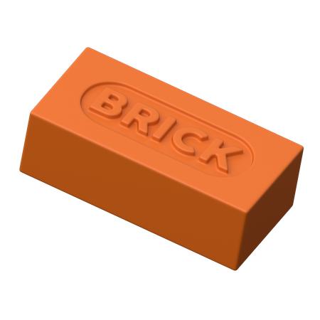 Brick  3D Icon