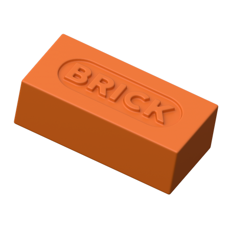Brick  3D Icon