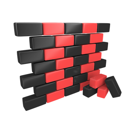 Brick  3D Icon