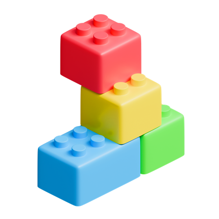 Brick Block Toys  3D Icon