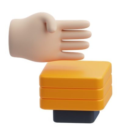 Brick Breaking  3D Icon