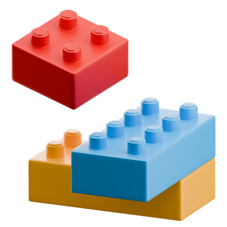 Brick Toy  3D Icon