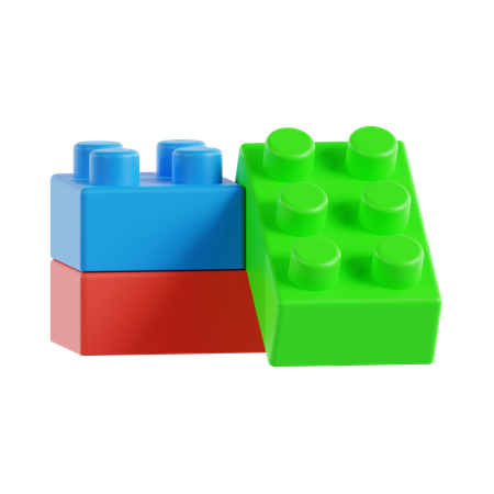 Brick Toy  3D Icon