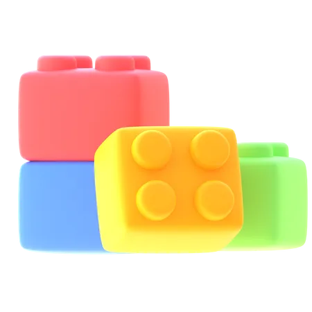 Brick Toy  3D Icon
