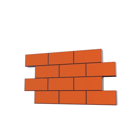 These Are 3 D Brick Wall Icons Commonly Used In Design And Games 3D Icon