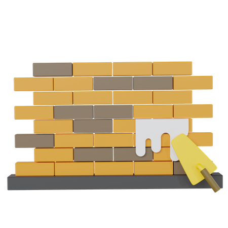 Brick Wall  3D Icon