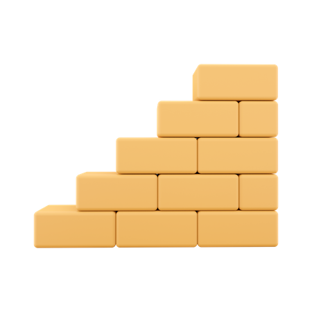 Brick Wall  3D Icon