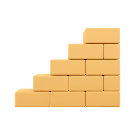 Brick Wall  3D Icon