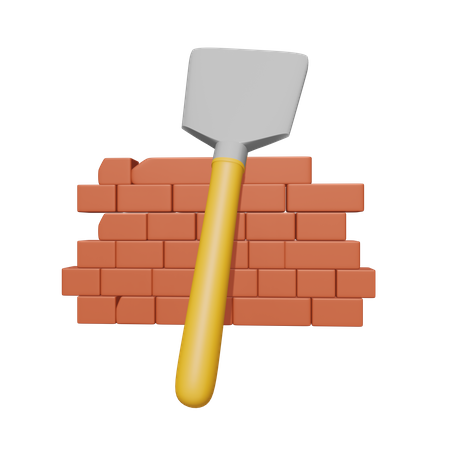 Brick Wall  3D Icon