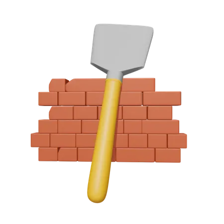 Brick Wall  3D Icon