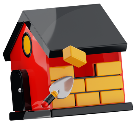 Brick Wall  3D Icon