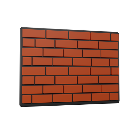 Brick Wall  3D Icon