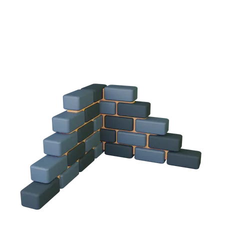 Brick Wall  3D Icon