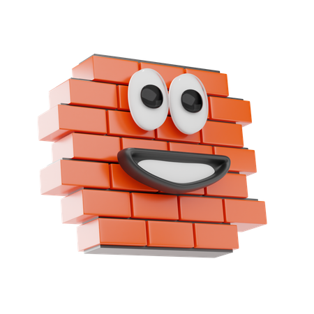 Brick Wall  3D Icon