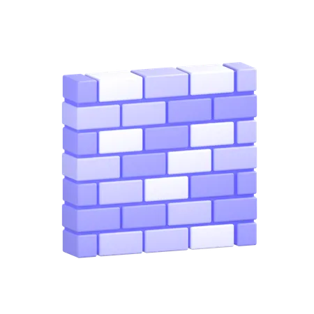 Brick-wall  3D Icon