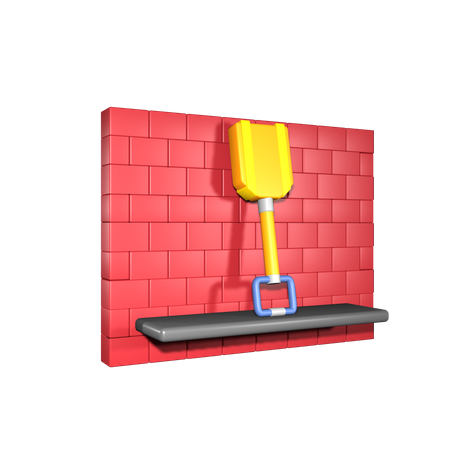 Brick Wall  3D Icon