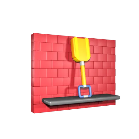 Brick Wall  3D Icon