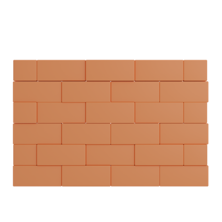 Brick Wall  3D Illustration