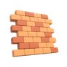 3d brick wall png