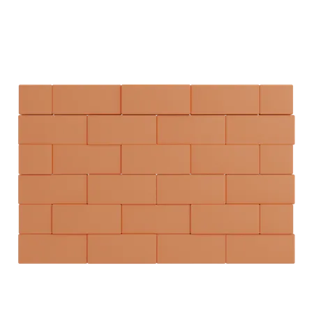 Brick Wall  3D Illustration