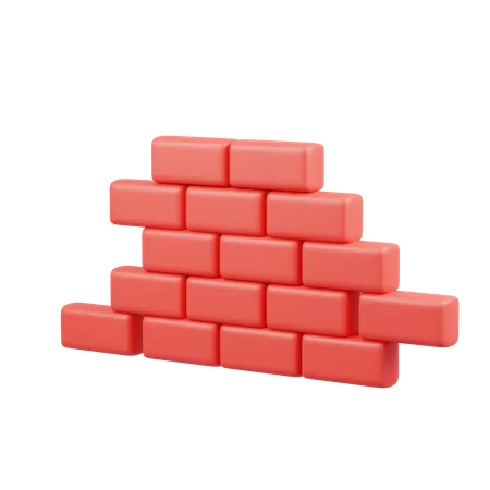 Brick Work  3D Icon