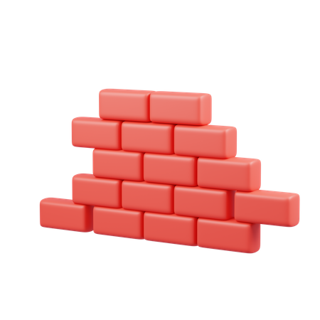 Brick Work  3D Icon