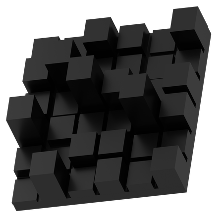 Bricks Shape  3D Icon