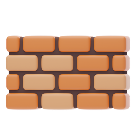 Bricks Wall  3D Icon