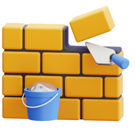 Brickwall  3D Icon