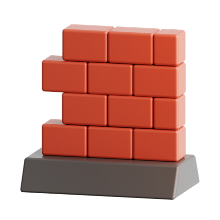 Brickwall  3D Icon