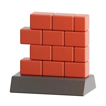 Brickwall  3D Icon