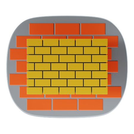 Brickwall  3D Icon