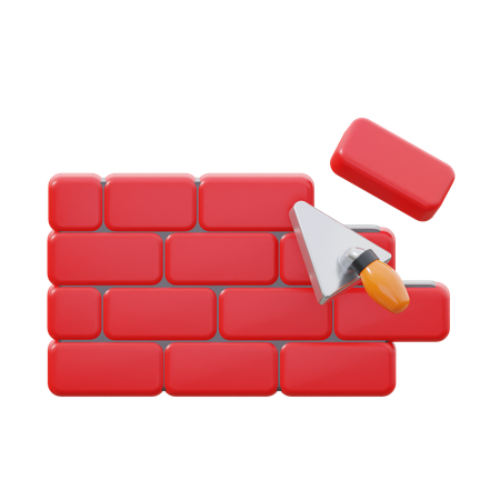 Brickwall  3D Icon