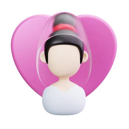 Bride  3D Icon