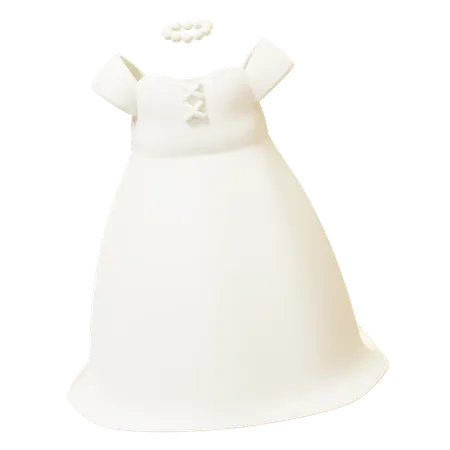 Bride Dress  3D Icon