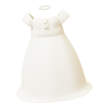 Bride Dress  3D Icon