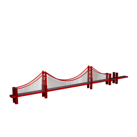 Bridge  3D Icon