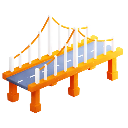 Bridge Property 3 D Icon 3D Icon