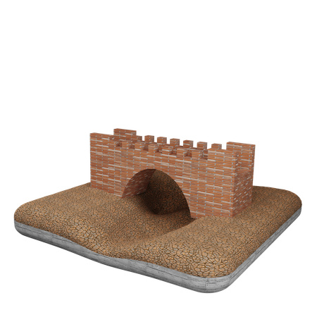 Bridge  3D Icon