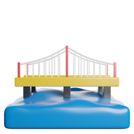 Bridge  3D Icon