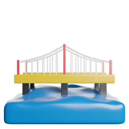 Bridge  3D Icon