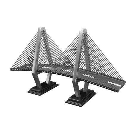 Bridge  3D Icon