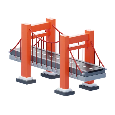 Bridge  3D Icon