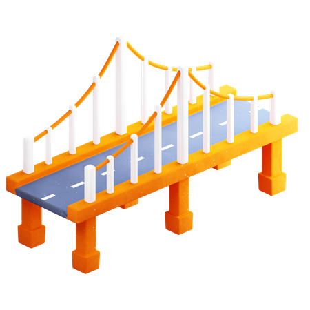 Bridge  3D Icon